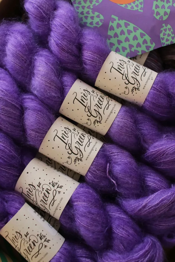 Mohair & Soie - Bonbons à la violette – Image 2