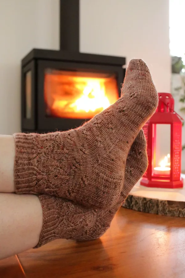 Chaussettes Au coin du feu – Image 6