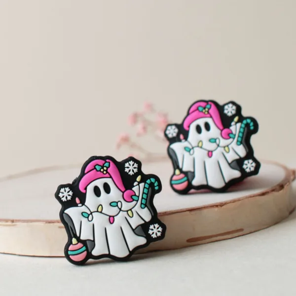 Stoppeurs de mailles Fantôme chapeau rose