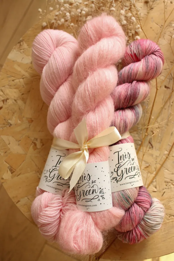 Kit Châle Fraise enchantée