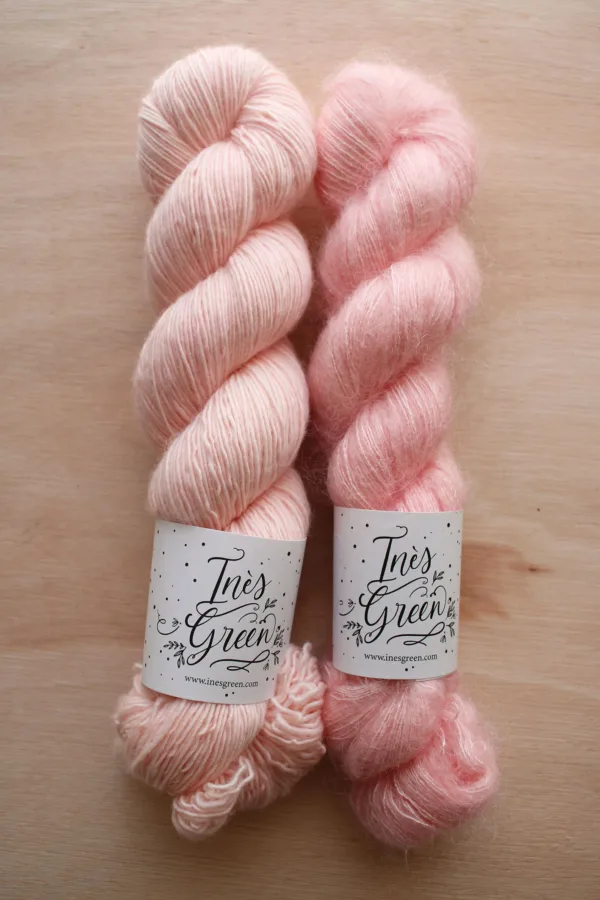 Kit 2 écheveaux Fraise