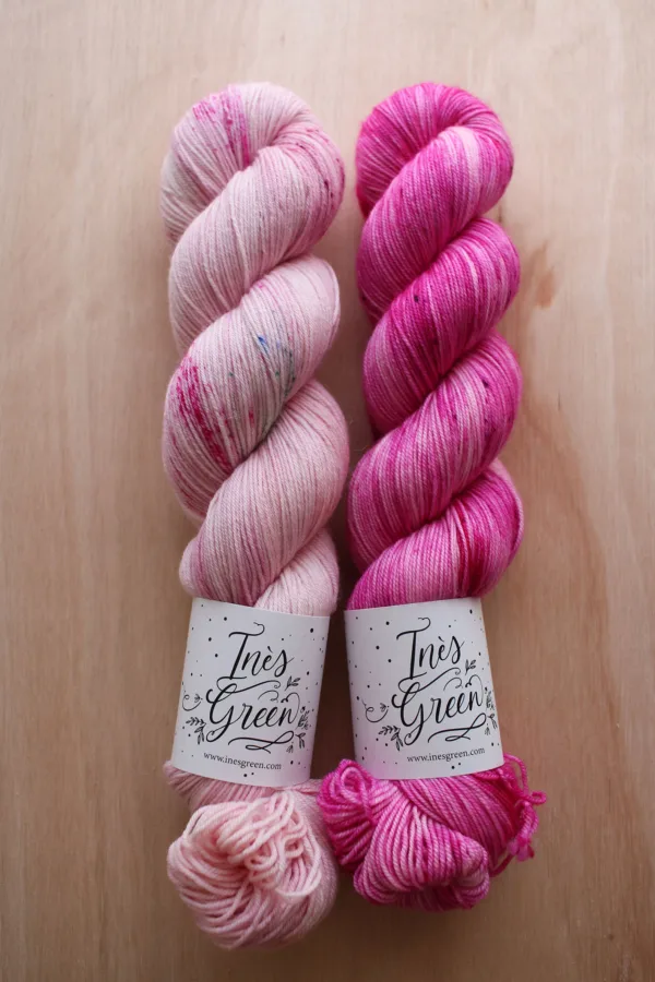 Kit 2 écheveaux Love me tender & Clématite