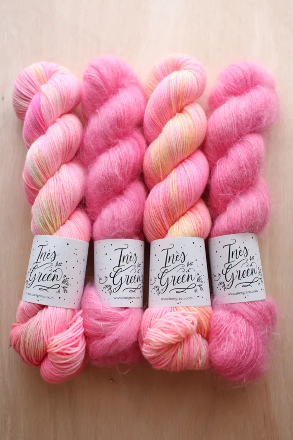 Kit 4 écheveaux Sunny Bloom & Elle Woods